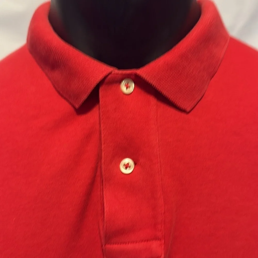Polo by Ralph Lauren Men's Red Polo Shirt  size XL EA017 - Picture 4 of 8
